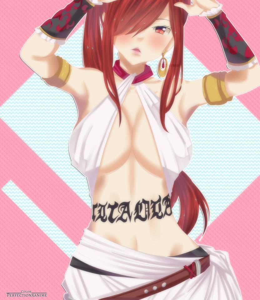 perfexanime_'s tweet photo. Un coloreado rapido de Erza, espero que les guste ~ A fast colored Erza, I hope you like it 

Imagen: https://t.co/n0bLE1jckF

#ルザ・スカーレット #FairyTail #フェアリーテイル #Titania #ティターニア

#ErzaScarlet  Ⓒ Hiro Mashima https://t.co/vTbPAKSfgc