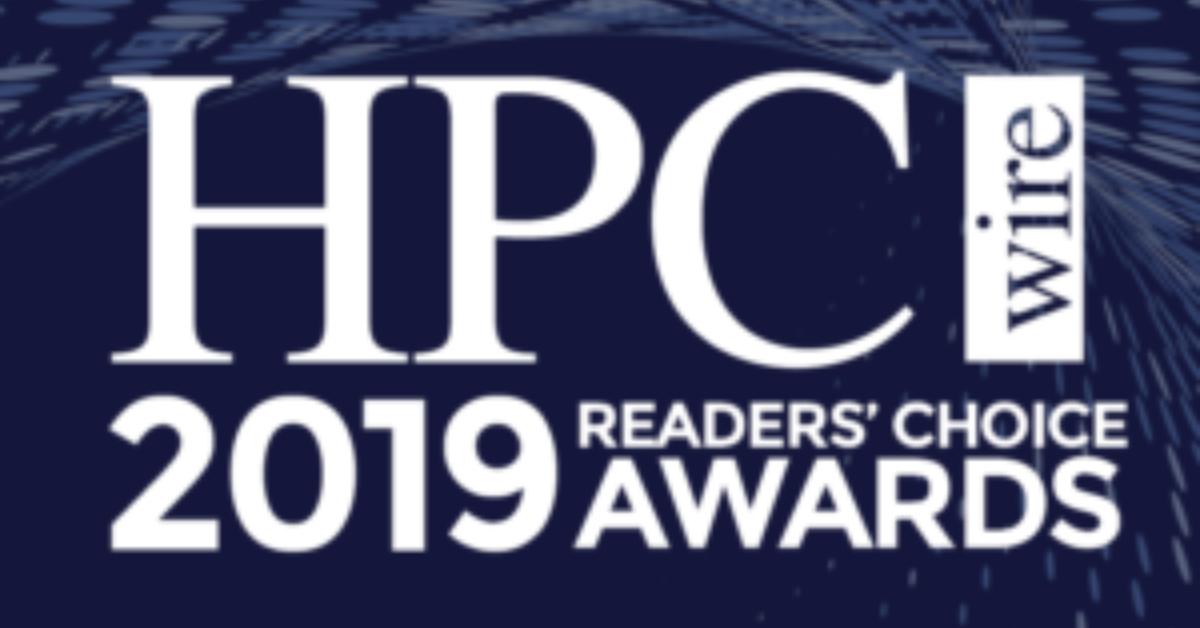 Nimbix's tweet image. @Nimbix nominated for Best HPC Cloud Platform, Best Use of HPC in the #Cloud, Top 5 Vendors to Watch, Best HPC Storage Product or Technology, and Best Use of High Performance Data Analytics &amp;amp; #AI.  ﹡﹡We appreciate your vote!﹡﹡ bit.ly/30B1vYS