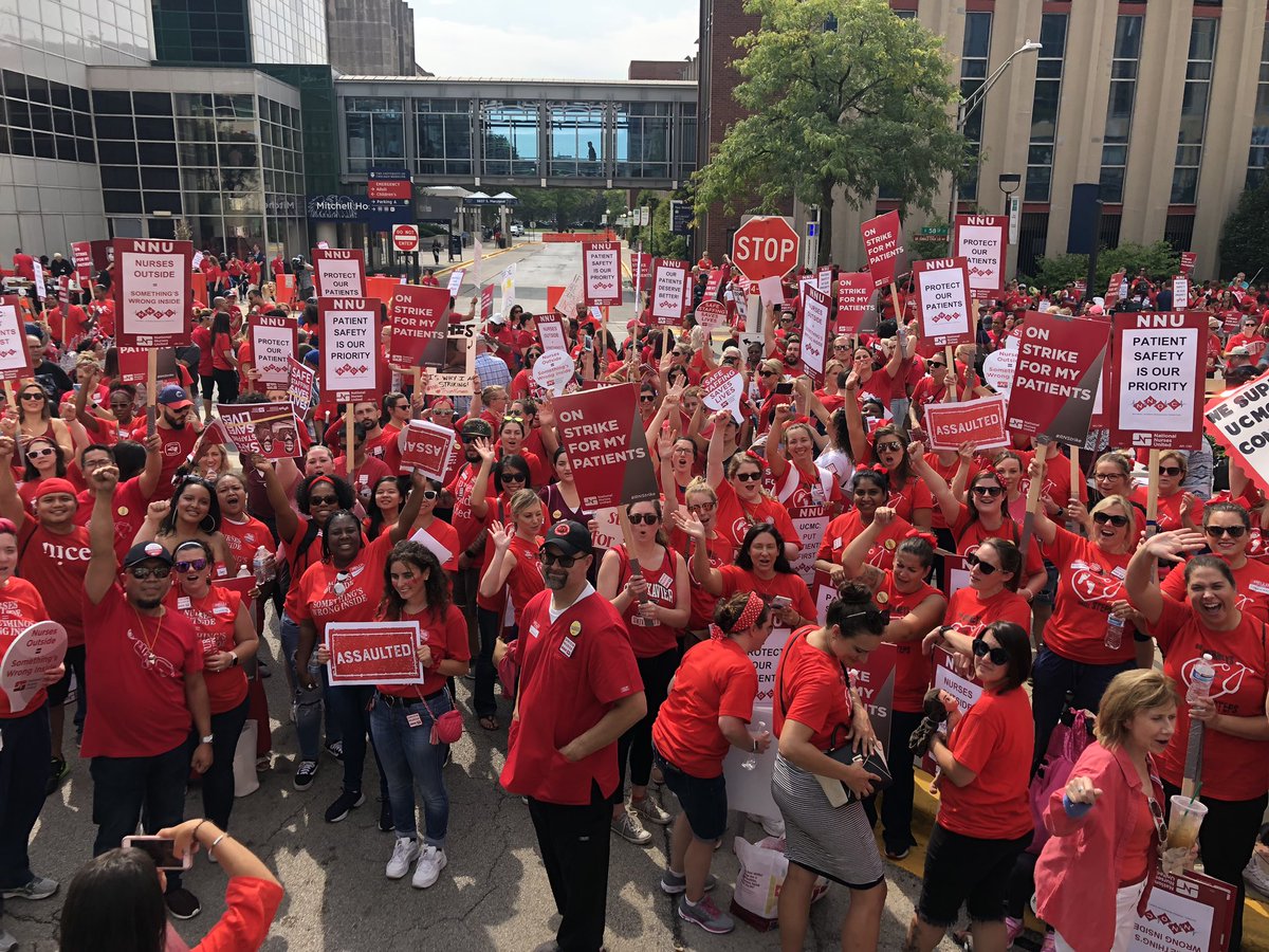 BobReiterJr's tweet photo. STRIKE!!! #RNStrike #AllForBetter https://t.co/yQPMHEs27d