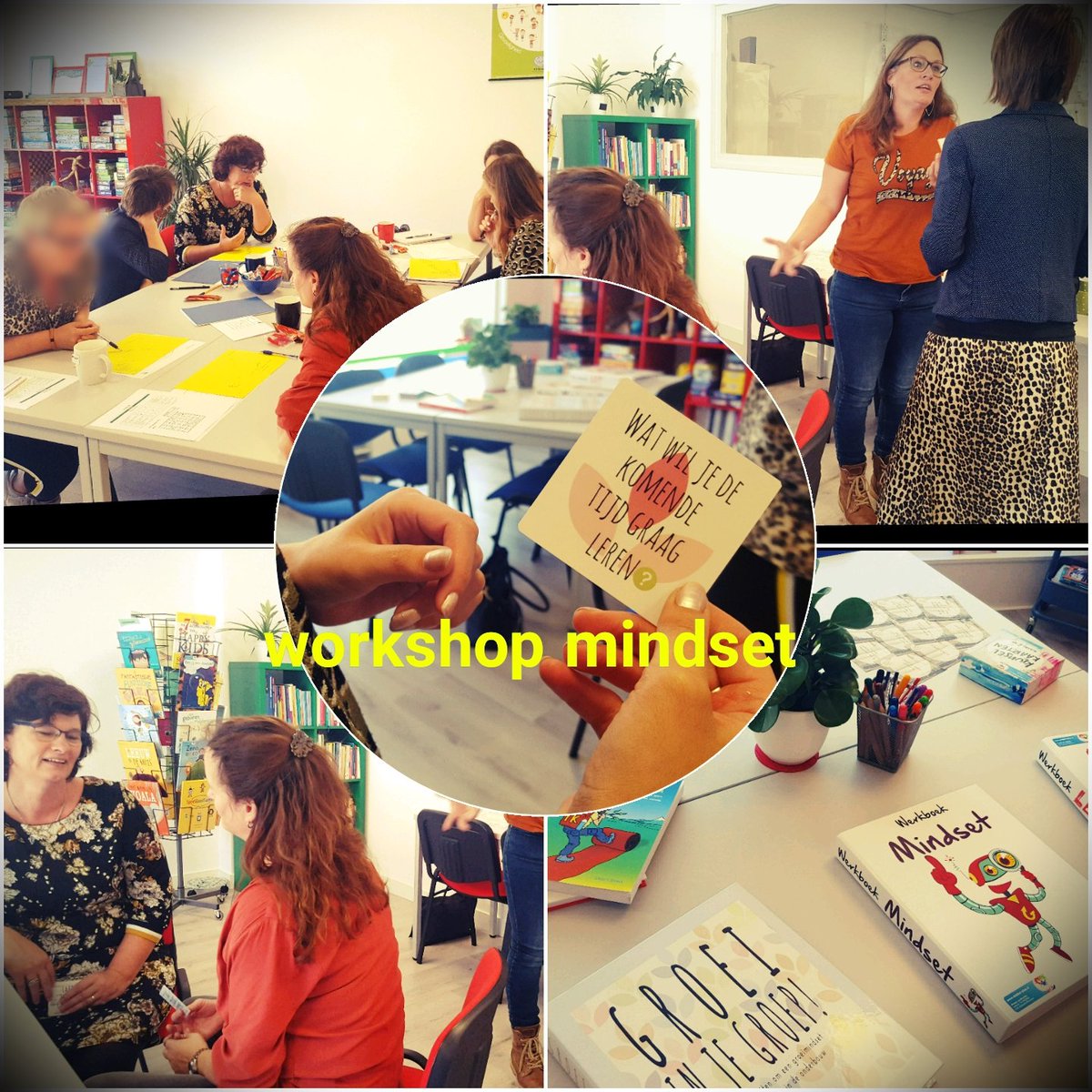 Wat een openhartige groep deelnemers vandaag! Heerlijk om workshops nu in mijn eigen praktijk te kunnen geven in plaats van altijd op locatie!
