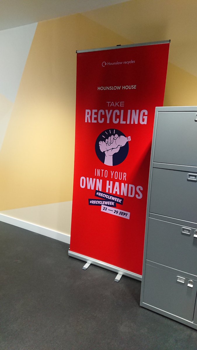 LBofHounslow's tweet image. We&apos;re prepping Hounslow House for next week&apos;s #RecycleWeek2019  #HounslowRecycles