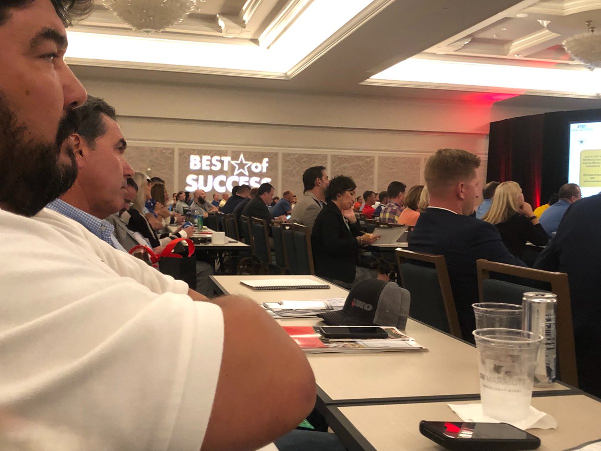 PolyglassUSA's tweet photo. BOS 2019 in Review:  Great seminars, great food with great people. Happy 15th BOS!! #BestofSuccess #roofing #BOScof #superbowloftheroofingindustry #polyglass https://t.co/sRmTz6lke9