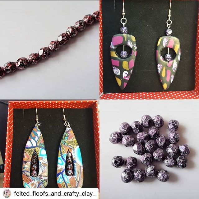 IrishPCGuild's tweet photo. #Repost @felted_floofs_and_crafty_clay_
• • • • •
Beautiful Statement earring embellished with gorgeous Czech fire glass beads from Downland Crafts Cavan. Hand crafted one of a kind. Pm https://t.co/qzlgC9OeHx 
@irishpolymerclayguild @downlandcrafts… https://t.co/tSLUDEyML7 https://t.co/EPhgw7wGUl