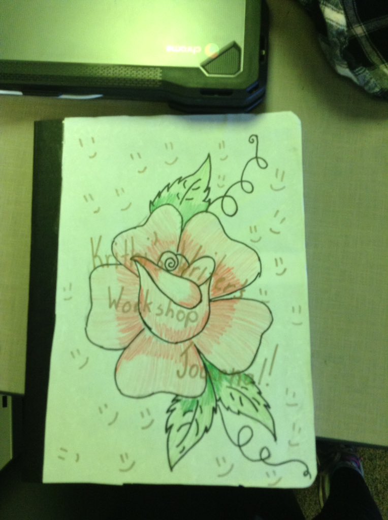 OsterRm19's tweet photo. We are decorating are writers workshop journals. https://t.co/ogFNfRLxem