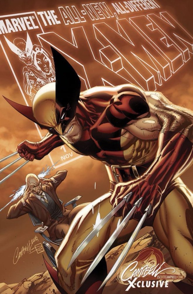 JScottCampbell's tweet photo. @fabianmollo Well, for what it’s worth Fabian, I have drawn a pretty damn sexy Professor X, which is a difficult tier to reach... I’m just sayin’... 😏 https://t.co/rQy9mxe0J7