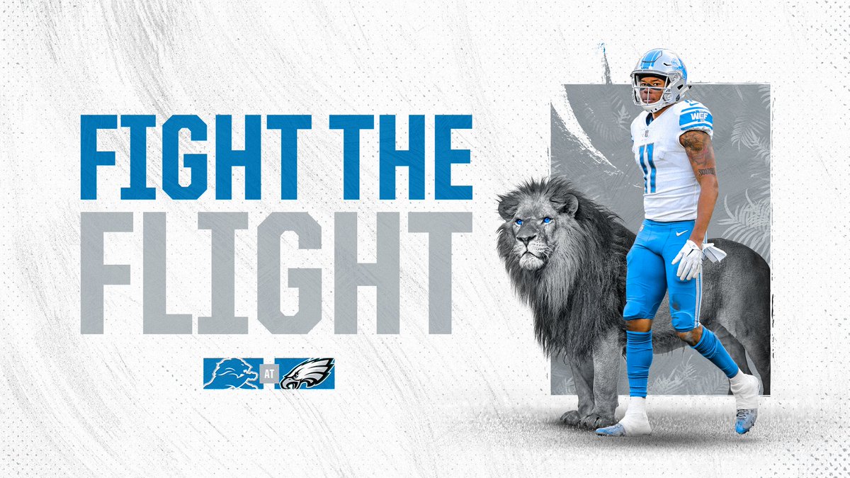 Lions's tweet photo. IT IS #LIONS GAME DAY! 

#DETvsPHI | #OnePride https://t.co/rjVP7O4PZT