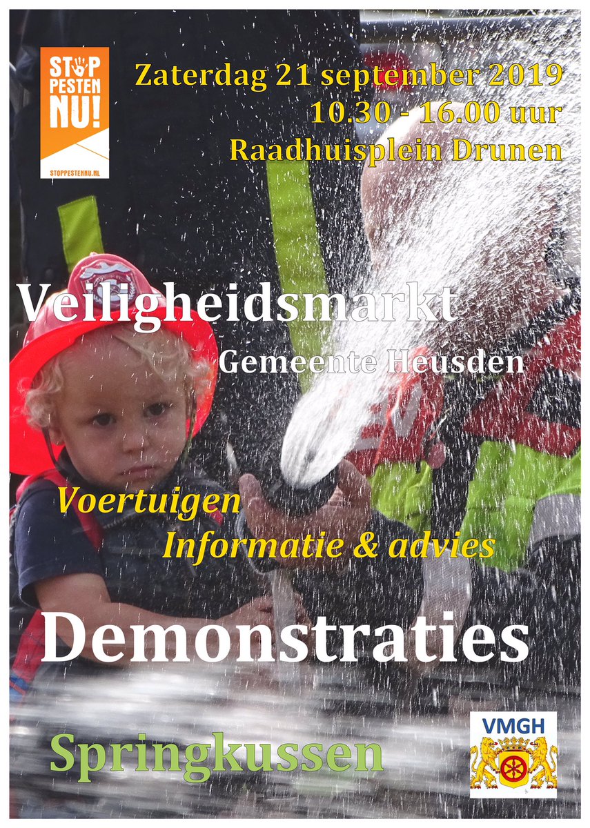 VMGHeusden's tweet photo. Morgen is van 09.00 tot 17.00 uur de Stationstraat in Drunen gedeeltelijk afgezet i.v.m. de Veiligheidsmarkt. https://t.co/xg0oJaRaxG