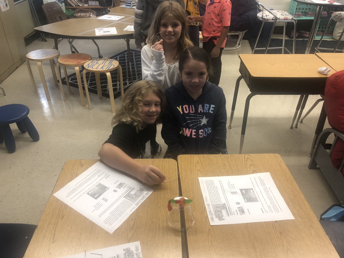 MsKelleysClass's tweet photo. In room 24 we did the Save Fred team building activity! #Teamwork #Collaboration https://t.co/4hdFu8Hcuj
