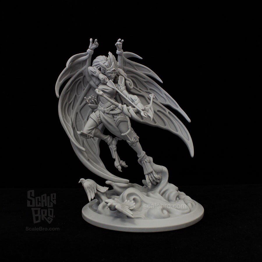AorosChronicles's tweet photo. Scalebro create awesome miniature of Alkairy on my concept (54 mm)! You can buy this precious here:
https://t.co/ishlk4I2EZ #scalebro #miniatures #miniature #originalcharacter #roleplaying #sculpture  #Original #3Dprinting https://t.co/bnrH1Ph582