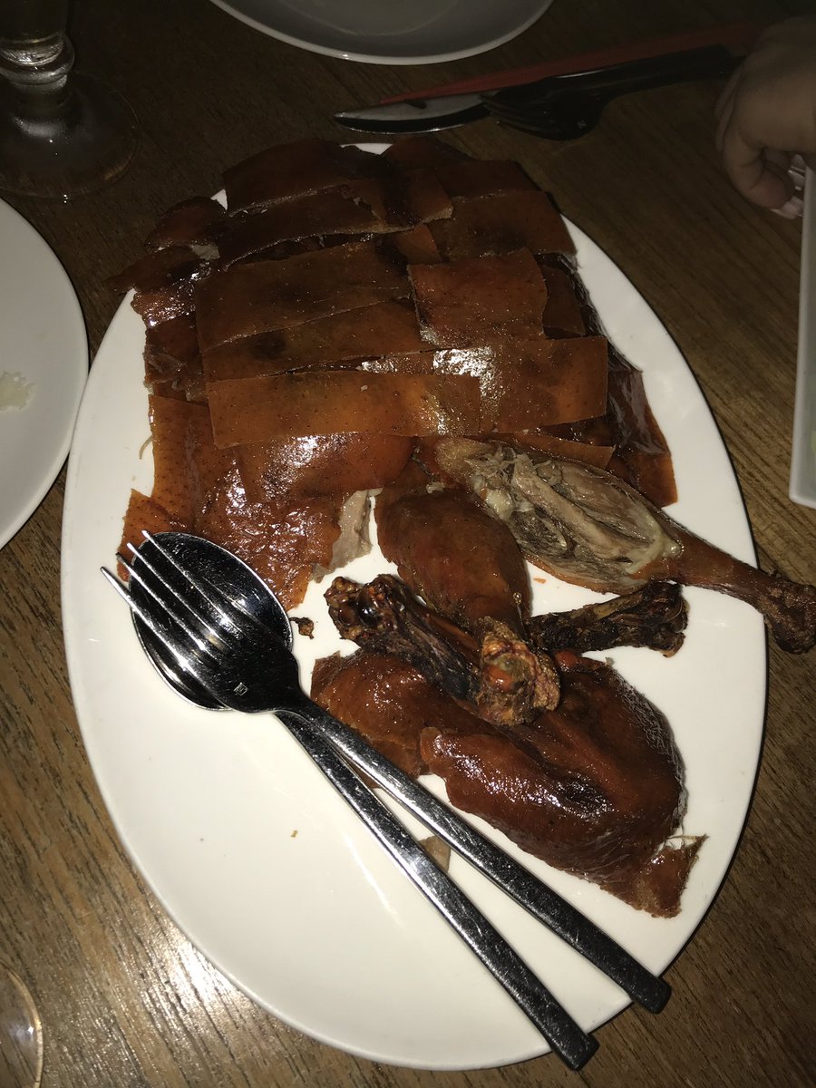 After a full day of shaking hands and kissing babies <a href="/crittendenconf/">CrittendenConference</a> <a href="/MO_MIAMI/">Mandarin Oriental</a> , had a great meal <a href="/komodomiami/">KOMODO MIAMI</a> .. the Peking duck !