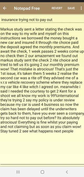 Wow!been insured through #rcib with @Markerstudyins 4 over 6 years long story short I hit my wife's car<a href="/tag/rcib"class="tags">#rcib</a><a class="tags" target="_blank" title="On Twitter" href="/?out=eyJ0eXAiOiJKV1QiLCJhbGciOiJIUzUxMiJ9.eyJpYXQiOjE3MjE0MTk1NzMsImlzcyI6InR3cG9ybnN0YXJzLmNvbSIsIm5iZiI6MTcyMTQxOTU3MywiZXhwIjoxNzUyOTU1NTczLCJyZWRpcmVjdF91cmwiOiJodHRwczovL3R3aXR0ZXIuY29tL01hcmtlcnN0dWR5aW5zIn0.1iXOqCMTh-G6WjgCMVdNKySEWb0XKymPEQ8FDfh3qBcSzM4aP1yoFORnicYEIPngHCaSrWn5Uep2yFMsd84Yzw">@Markerstudyins</a><a href="/tag/markerstudyins"class="tags"><span>#markerstudyins</span></a>