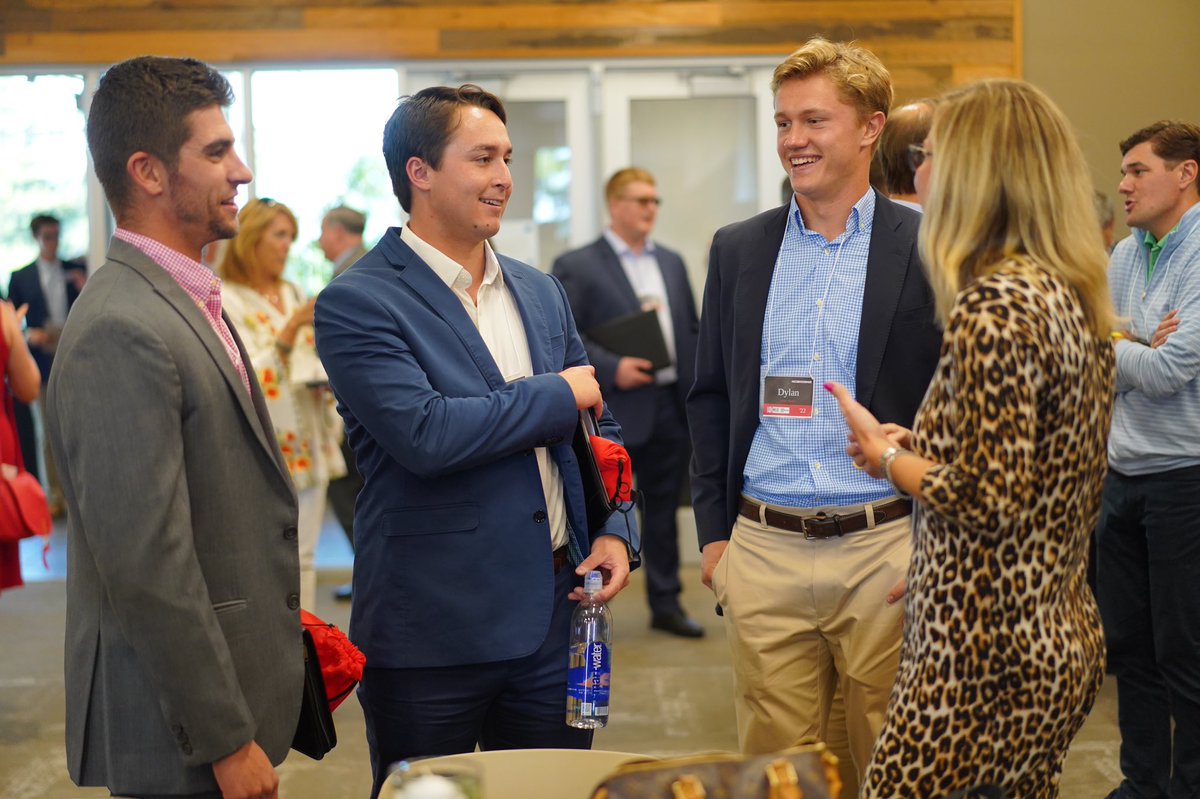DU_Baseball's tweet photo. This week Denison hosted ReMix, a summit where alums and current students gathered for workshops on entrepreneurship, innovation, and leadership. It was awesome to see our guys take advantage of this opportunity and congrats to Coach Deegan for speaking at the event! #DenRemix https://t.co/PU9Sj1gsJi