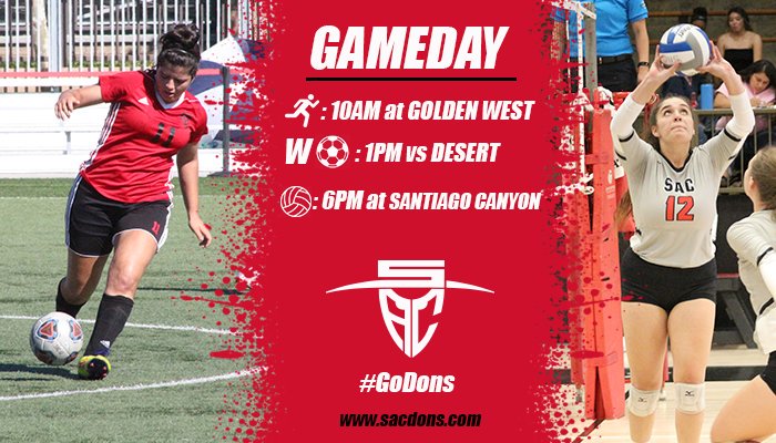 SACDons: Another busy Friday for the Dons with three teams in action! #GoDons