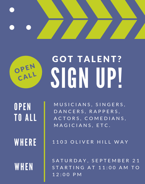 CAPUP_RVA's tweet photo. Tomorrow is almost here!! To participate in our inaugural talent show called Richmond's Got talent you must sign up from 10:30 am to 11:00 am at Community Day.  We are really excited about Community Day and we hope to see there! https://t.co/h8St7MoBe6