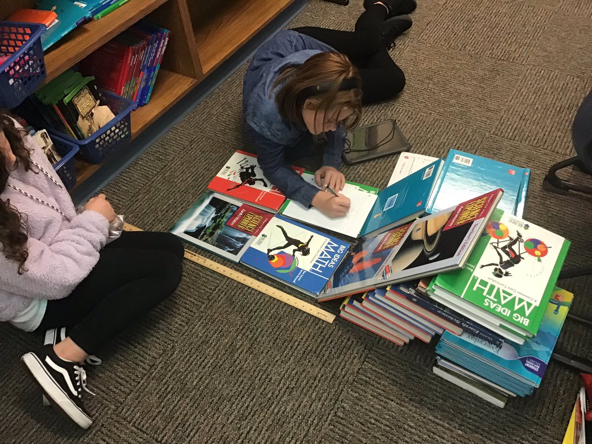 Hartman_RSI's tweet photo. Reinforcing our understanding of the scientific method by testing ramp heights and how they affect the distance a marble will roll! #STEM #engineering #inquiry @RSIHawks https://t.co/VpUKfzr7cB
