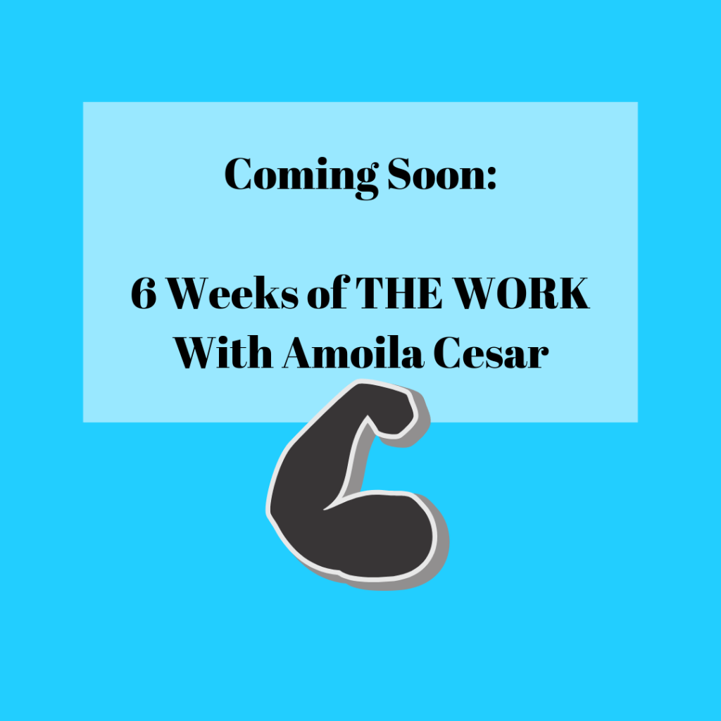 mmitro's tweet photo. Coming Soon: 6 Weeks of THE WORK With Amoila Cesar https://t.co/QRWAEdsxwu https://t.co/GIQOqWTtHy