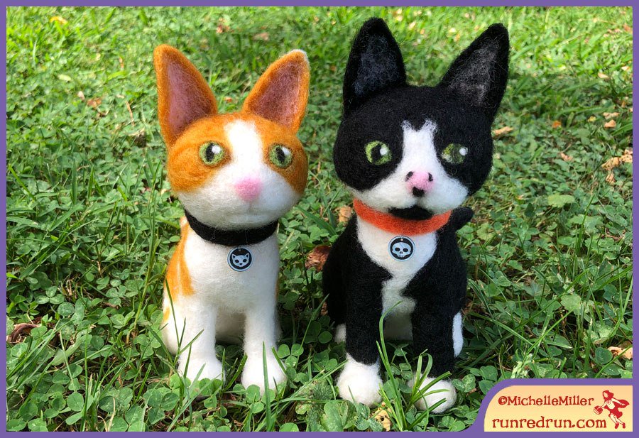 Feline Felts For A Cartoonist Cat runredrun.com/2019/09/20/fel…
