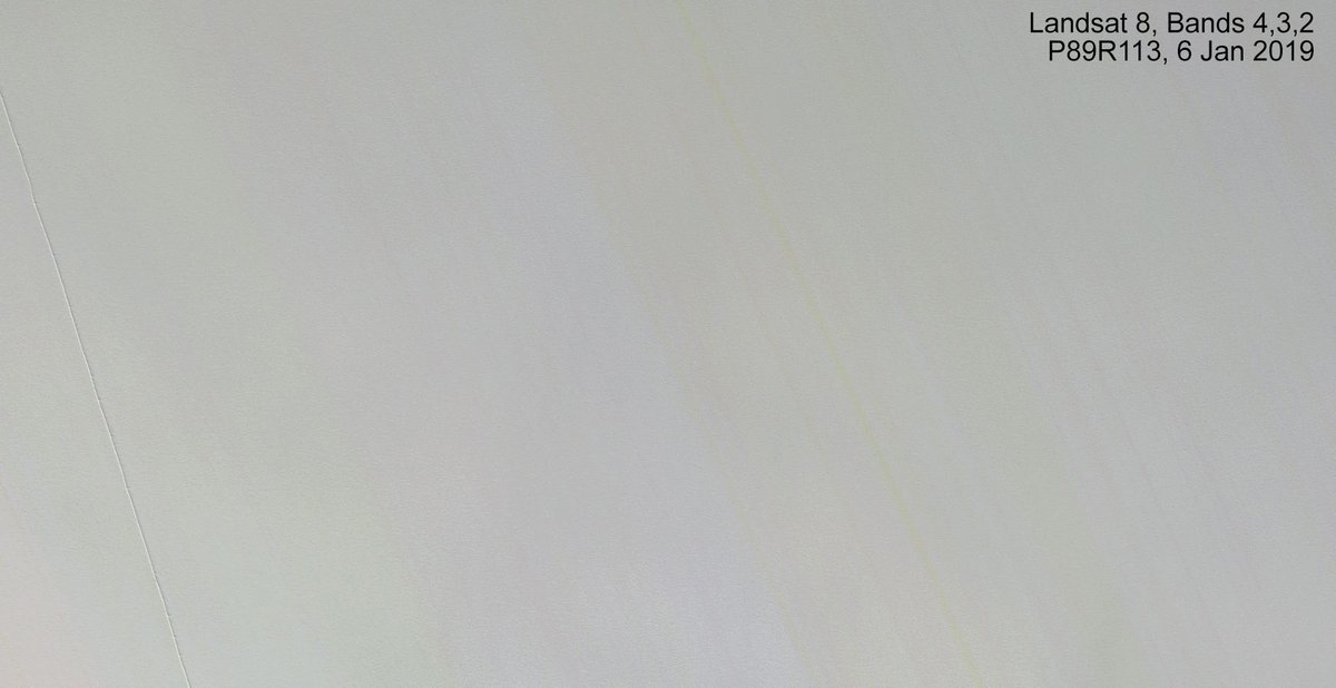 Landsat 8 image of the Dome C calibration site