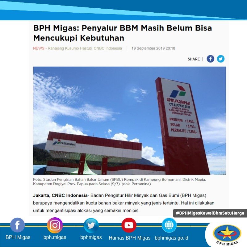 Bph Migas On Twitter Bph Migas Penyalur Bbm Masih Belum