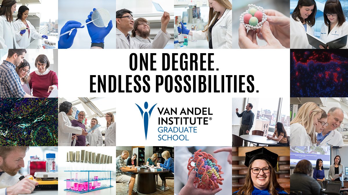 On the hunt for the right #graduate program? <a href="/VAInstitute/">Van Andel Institute (VAI)</a> Graduate School offers a research-intensive, problem-based #phd in #molecular and #cellular #biology. Learn more at vaigs.vai.org.