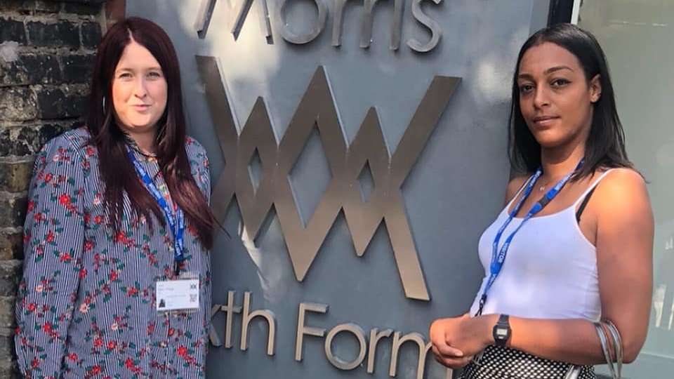 LambethAction's tweet photo. Our Workshop Creator and Facilitators, Lydia and Kerry delivered their first knife crime workshop at William Morris Sixth Form College which was devised themselves. They put a unique touch to their workshops by using their own stories to help bring about change. https://t.co/MkcjXi2O7S