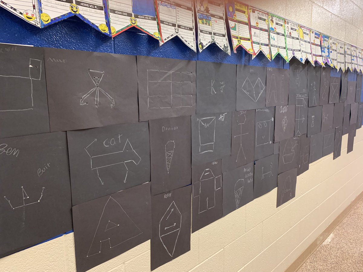Adding creative process to #math helps kids make #real world connections with their learning. Plus it’s just more fun. #grade4 #geometry #teamcarlske #teamtruskson <a href="/BRN_Elementary/">Brown Elementary</a>