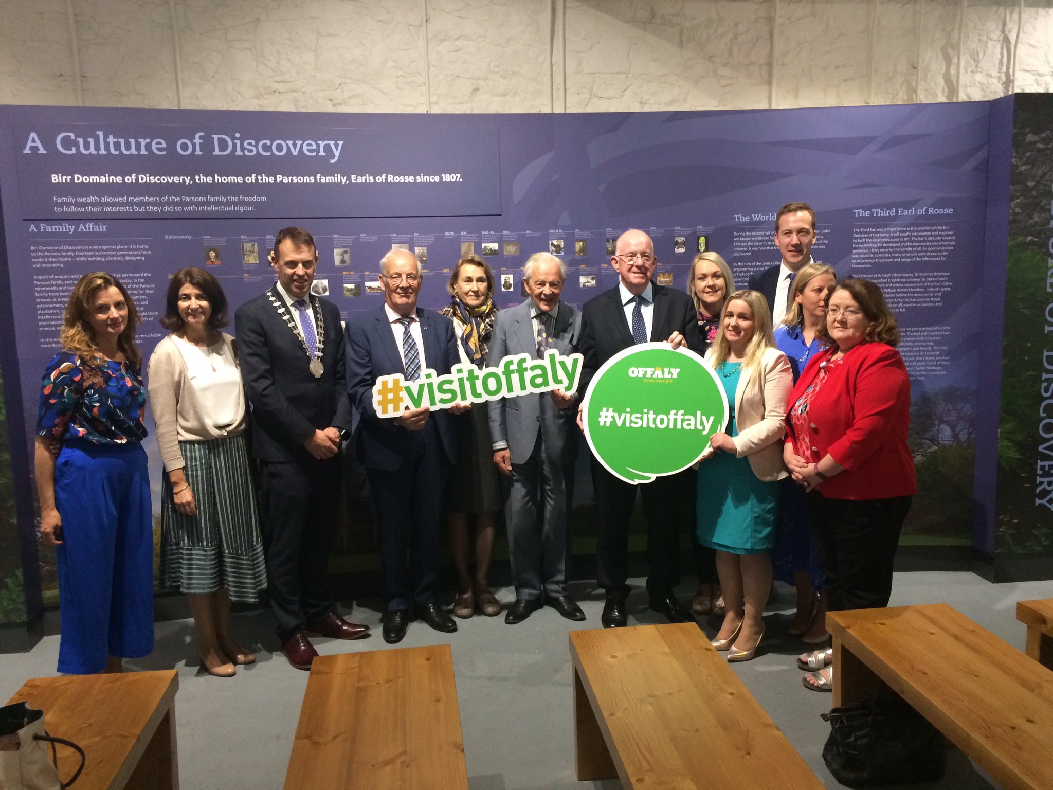 Leo Offaly On Twitter Double Celebrations At Birr Castle Today