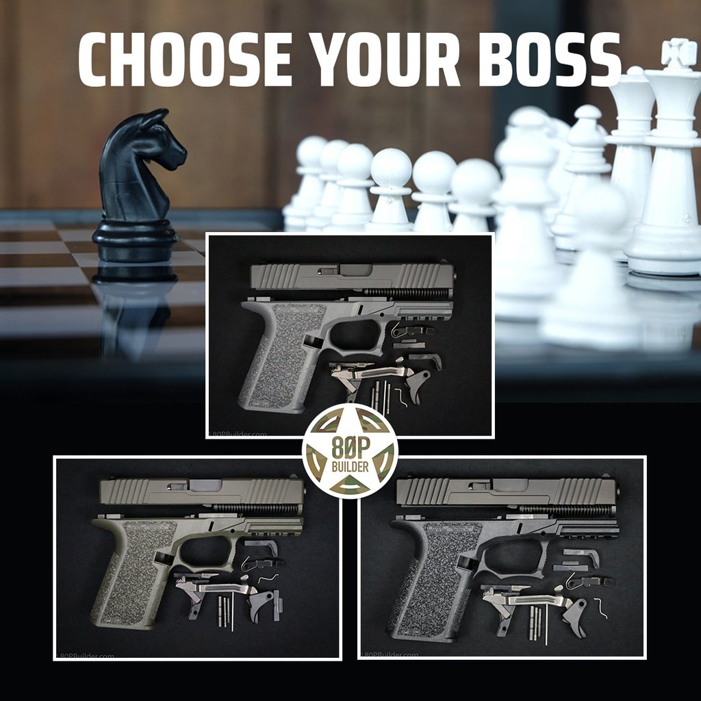 80PBuilder's tweet photo. Choose your move. Choose your boss. 80P Builders New BOSS Cut Slide in an awesome Compact package. #80Pbuilder #pewpew #boss #yourmove #2A #dailyguns #gunporn #builtnotbought

https://t.co/UYm9doG3Uc https://t.co/xrlYvk7RST