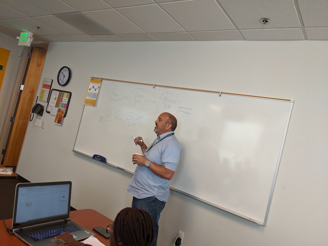 🇧🇿 Belize GEO 🛰️ (@bzgeo) on Twitter photo <a href="/SERVIRGlobal/">SERVIR Global Collaborative</a> <a href="/TensorFlow/">TensorFlow</a> <a href="/usfca/">University of San Francisco</a> <a href="/dsaah/">David Saah</a> <a href="/KelMarkert/">Kel Markert</a> <a href="/TMayer_Science/">Tim Mayer</a> <a href="/JamalMBAYE/">doumo</a> <a href="/baldwin_blue/">Helen Blue Parache</a> <a href="/keherndon/">Kelsey E. Herndon</a> <a href="/SteveFirsake/">Steve Firsake</a> <a href="/Ms_Pixels/">Abena B. Asare-Ansah🇬🇭🇺🇸🌎</a> <a href="/paulapaz13/">Paula Paz</a> <a href="/kstratt_science/">Katie Strattman</a> <a href="/allanoware/">Allan Oware</a> <a href="/BiplovBhandari/">Biplov Bhandari 🇳🇵</a> <a href="/GeoTrendRob/">Robert Kennedy</a> <a href="/RCMRD_/">RCMRD 🇰🇪 🇺🇬 🇸🇴 🇹🇿 🇲🇼 🇰🇲 🇿🇲 🇱🇸 🇸🇿</a> <a href="/ADPCnet/">ADPC</a> <a href="/CERSGIS_GH/">CERSGIS GH</a> <a href="/ciat/">ciat</a> <a href="/icimod/">ICIMOD</a> <a href="/delgadofj/">Francisco Delgado</a> #GeoForGood19 follow-on: Day 1 of the <a href="/SERVIRGlobal/">SERVIR Global Collaborative</a> <a href="/TensorFlow/">TensorFlow</a> exchange - Prof. @DSaah explaining the theoretical background behind *how* we will be using <a href="/GoogleColab/">Colaboratory</a> to do this work. 🧐 <a href="/SERVIRGlobal/">SERVIR Global Collaborative</a> <a href="/TensorFlow/">TensorFlow</a> <a href="/usfca/">University of San Francisco</a> <a href="/dsaah/">David Saah</a> <a href="/KelMarkert/">Kel Markert</a> <a href="/TMayer_Science/">Tim Mayer</a> <a href="/JamalMBAYE/">doumo</a> <a href="/baldwin_blue/">Helen Blue Parache</a> <a href="/keherndon/">Kelsey E. Herndon</a> <a href="/SteveFirsake/">Steve Firsake</a> <a href="/Ms_Pixels/">Abena B. Asare-Ansah🇬🇭🇺🇸🌎</a> <a href="/paulapaz13/">Paula Paz</a> <a href="/kstratt_science/">Katie Strattman</a> <a href="/allanoware/">Allan Oware</a> <a href="/BiplovBhandari/">Biplov Bhandari 🇳🇵</a> <a href="/GeoTrendRob/">Robert Kennedy</a> <a href="/RCMRD_/">RCMRD 🇰🇪 🇺🇬 🇸🇴 🇹🇿 🇲🇼 🇰🇲 🇿🇲 🇱🇸 🇸🇿</a> <a href="/ADPCnet/">ADPC</a> <a href="/CERSGIS_GH/">CERSGIS GH</a> <a href="/ciat/">ciat</a> <a href="/icimod/">ICIMOD</a> <a href="/delgadofj/">Francisco Delgado</a> #GeoForGood19 follow-on: Day 1 of the <a href="/SERVIRGlobal/">SERVIR Global Collaborative</a> <a href="/TensorFlow/">TensorFlow</a> exchange - Prof. @DSaah explaining the theoretical background behind *how* we will be using <a href="/GoogleColab/">Colaboratory</a> to do this work. 🧐