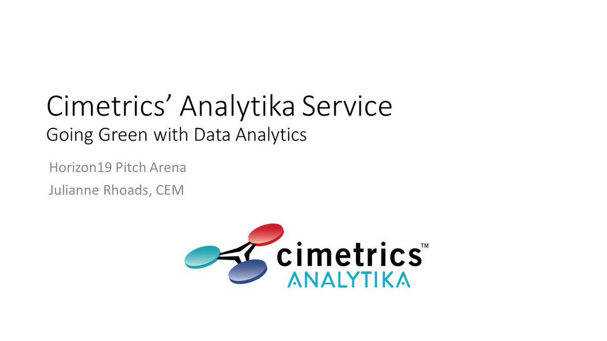 Cimetrics's tweet image. Check out the video with our @AnalytikaByCim Analytika service pitch at Horizon19 Boston event. youtube.com/watch?v=IdSdnT… #cleanenergy #horizon19boston #buildinganalytics #bigdataanalytics #bigdata #buildingautomation #facilitymanagement #facilitiesmgmt #facilitiesmanagement