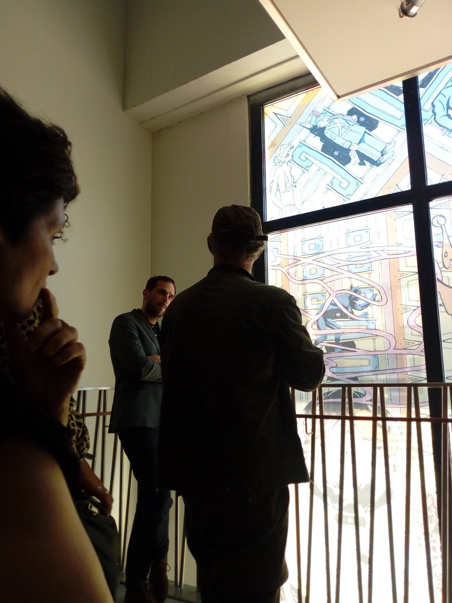 SB16590's tweet photo. #JEP2019 : Présentation du travail de l'artiste #samplerman, Prix de l'ÉESI 219 à la Fondation Martell - partenariat ÉESI @EESI_ESA et Fondation Martell @FdtMartell https://t.co/oTZQZzDxSg