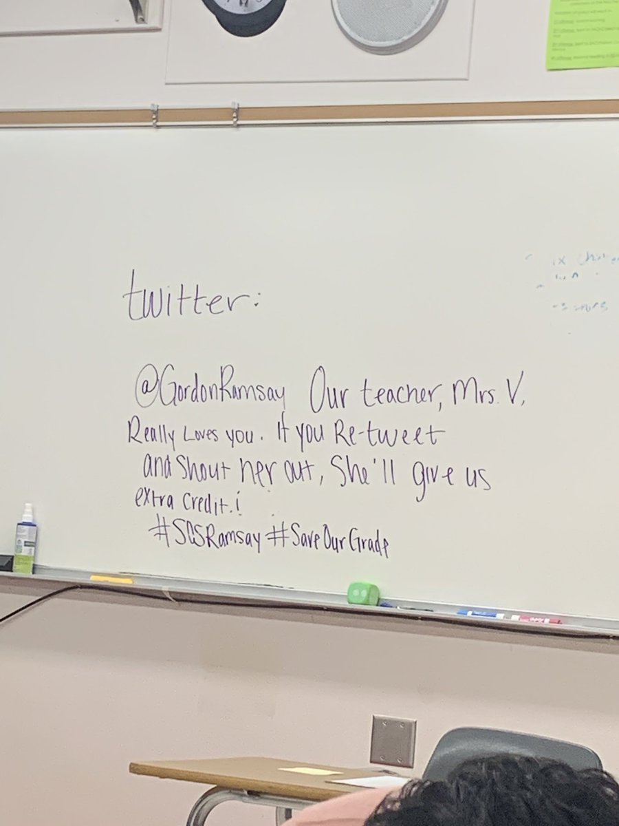 17Alyssal's tweet photo. @GordonRamsay help a student out #sosramsay #SaveOurGrade https://t.co/rWY0WnBgpp