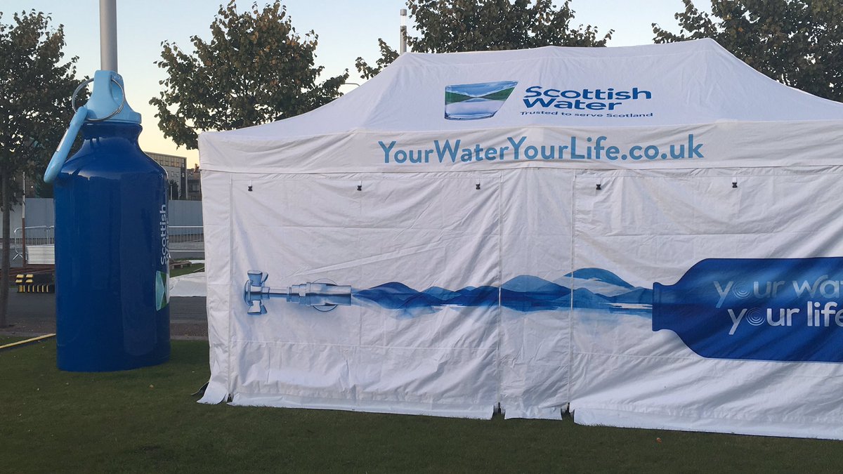 Dundee Pride (@dundeepride) on Twitter photo Getting set up in Slessor Gardens and could use a bit of water. Will have to wait to fill up tomorrow when <a href="/scottishwater/">Scottish Water</a> is open. #thirst #hydrate #GoodScottishWater Getting set up in Slessor Gardens and could use a bit of water. Will have to wait to fill up tomorrow when <a href="/scottishwater/">Scottish Water</a> is open. #thirst #hydrate #GoodScottishWater