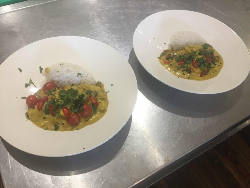 RiddleCoghill's tweet photo. Thank you to Claire who was the winner of our Edinburgh School of Food and Wine competition. She opted for a delicious Thai cooking course and had an amazing time!!!  Thank you so much for sending us photos of your creations!!! https://t.co/vlgJgWfpsp