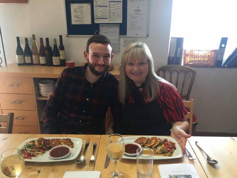RiddleCoghill's tweet photo. Thank you to Claire who was the winner of our Edinburgh School of Food and Wine competition. She opted for a delicious Thai cooking course and had an amazing time!!!  Thank you so much for sending us photos of your creations!!! https://t.co/vlgJgWfpsp