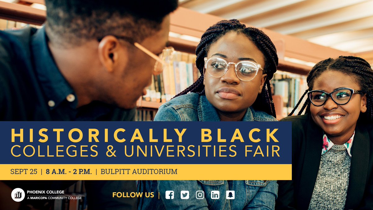 Join us in celebrating historically black colleges and universities! There'll be a fair in Bulpitt Auditorium on Sept. 25th. Be sure to stop by with your friends to get in on the fun! #historicallyblackcollege

#history #historicallyblack #celebrate #pcproud