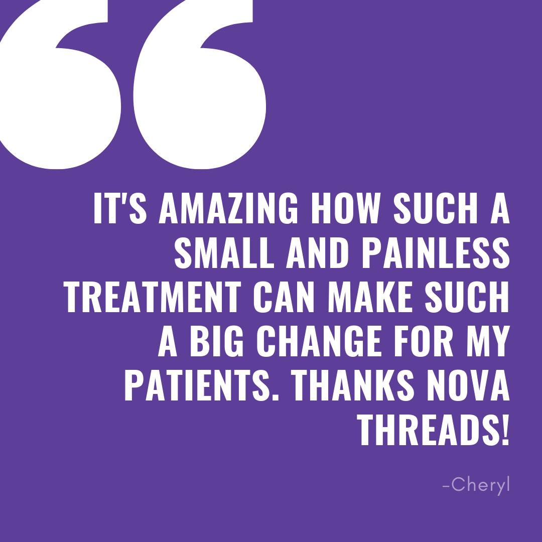 NovaThreads's tweet photo. It's 5 Star #Friday! We love hearing how our products are making a difference in your practice!
If you're loving your #novathreads and want to be featured on the next 5 Star Friday, let us know by visitng https://t.co/poGXfG5uAG! https://t.co/QiYYuL62Fv