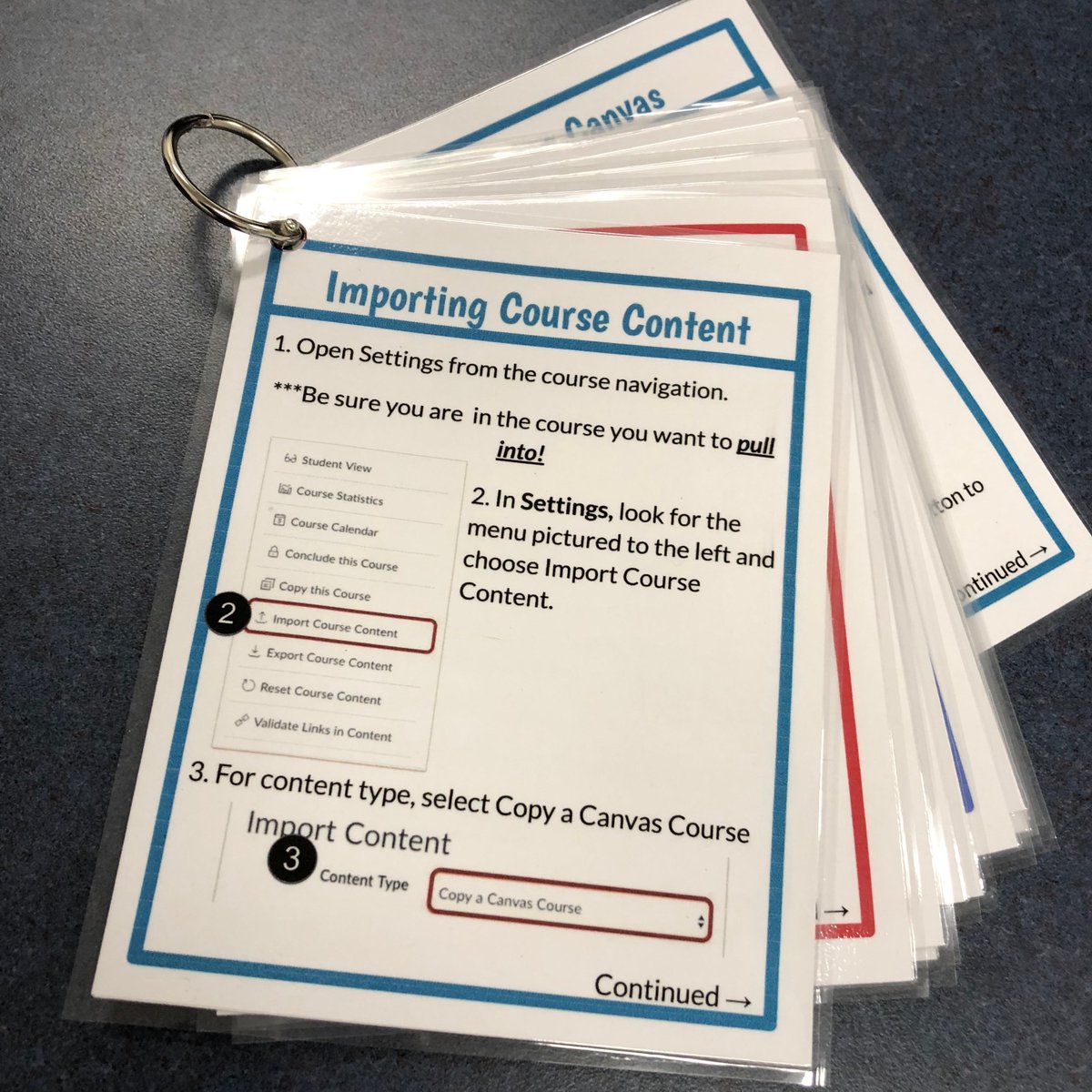 toro_oidcs's tweet photo. We are very excited to give a sneak peek of our Canvas Crash Course Cards prototype and will very soon get them out to our new teachers...the buzz about them has already begun!🥳@bpeteaz @GMilbrandt_MVHS #mpsoidc #mpsedtech #canvaslms https://t.co/gyEeNcRaQl
