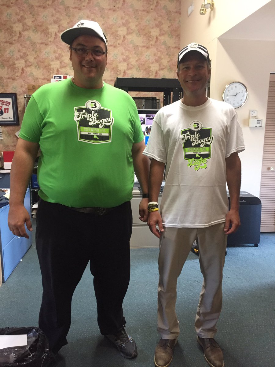 We are geared up for the $1,000,000 shootout out tonight! Will one of the the 40 qualifiers make the life changing shot? #betterhitanother #nomulligansfora1000000 <a href="/Triplebogey/">Triple Bogey Brewing Co</a>