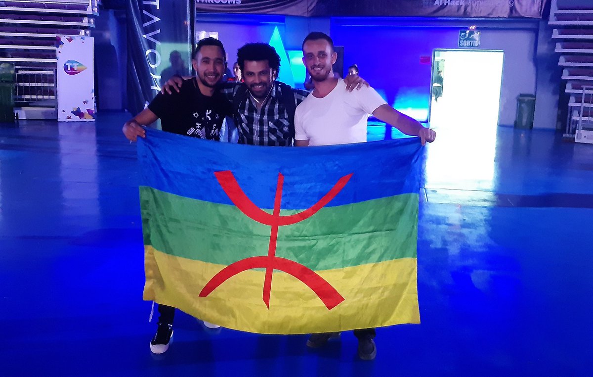 Sedik1200's tweet image. Ai hack tunisia Amazigh flag
#berber #AiHackTunisia #instadeep