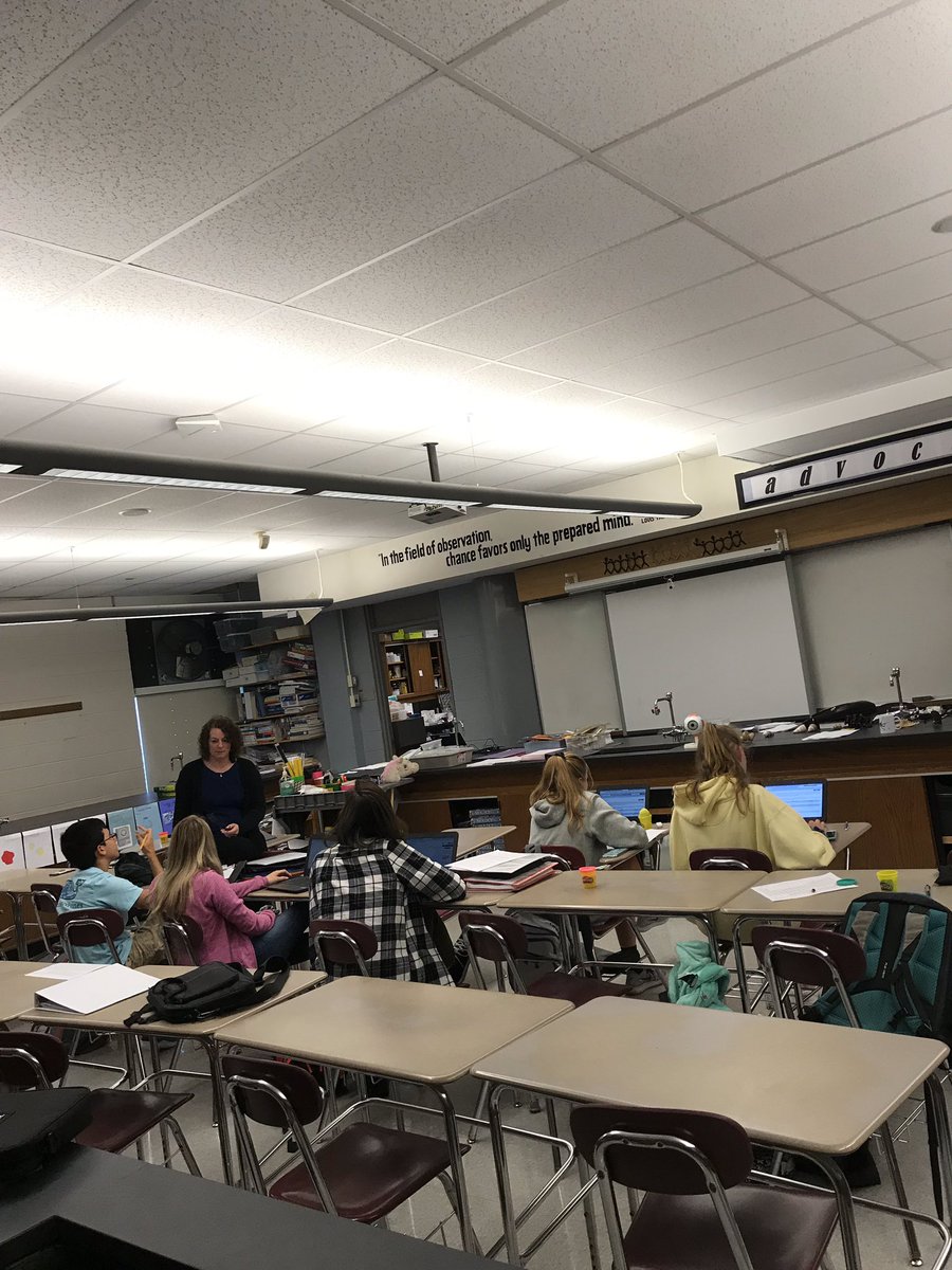mmarotta's tweet photo. Bio class w/ @lpeerscience working hard this afternoon! #nashobascience https://t.co/909Dowo1c0