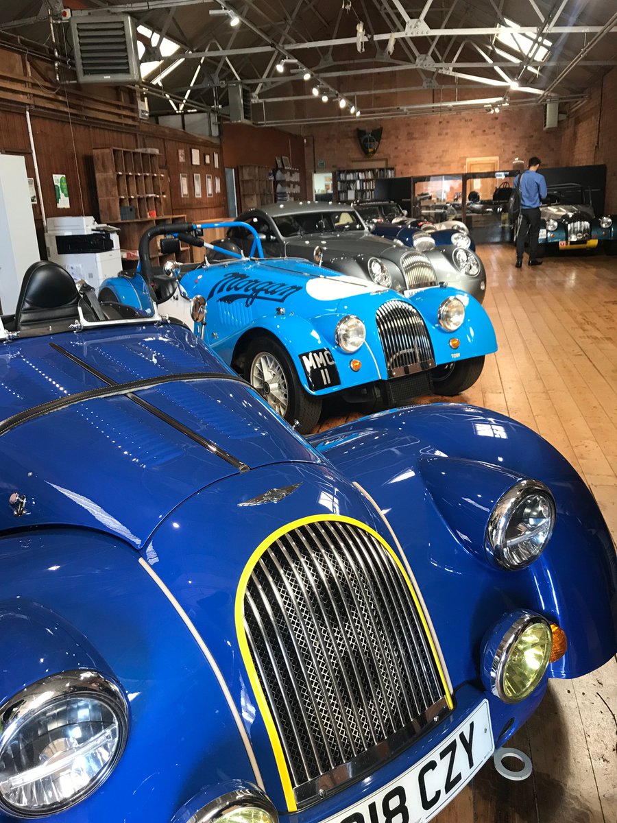RheaChandok's tweet photo. An amazing visit to @morganmotor ! My favourite was the #handcrafted supercars! Thanks @AstonBusiness for this experience 😊 #MyAstonMBA https://t.co/MoUFhl2CdB