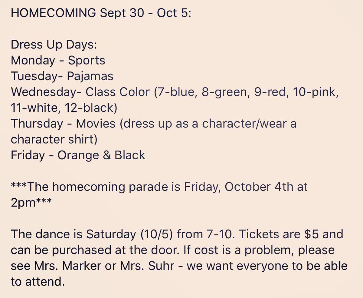 StudentC_LCS's tweet photo. 2019 Homecoming Info: https://t.co/7zclqhbDU9