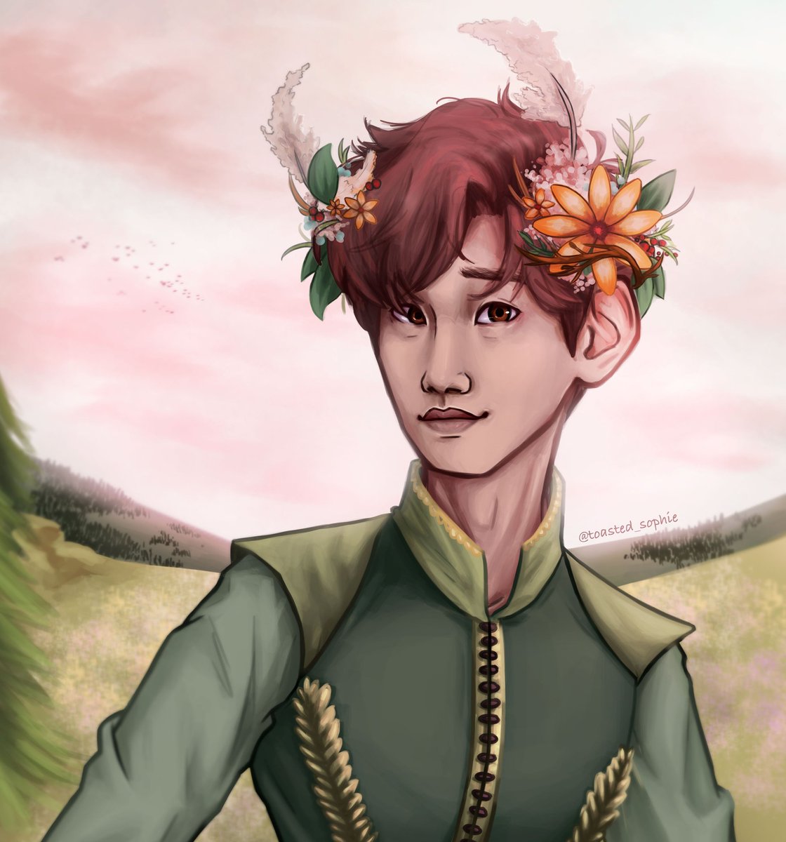 toasted_sophie's tweet photo. It's King Jongdae's birthday 🌸🌻🌼
#EXO #JONGDAE #chen #fanart #HappyChenDay #kingjongdae #exofanart https://t.co/dvDnrbnZKX