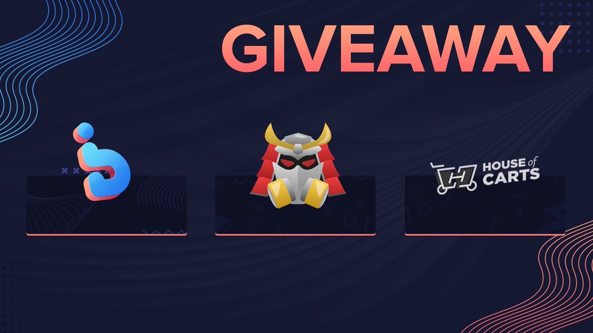 whatbotisthis's tweet image. ?

TWITTER GIVEAWAY

20x What Bot Invites
10x Free 1 GB Fatal Proxies Resi Plans
5x Free 3 Month House of Carts Memberships

TO ENTER:
1) Follow @whatbotisthis
2) Follow @fatalproxies
3) Follow @housecarts
4) RT this tweet

Winners drawn Tuesday 9/24. GL everyone!
