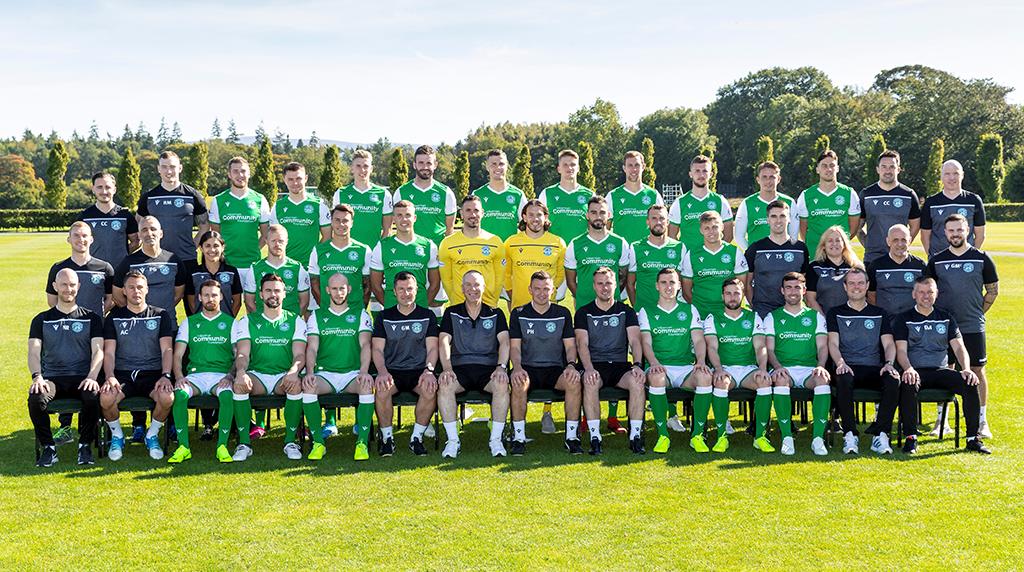 Image result for hibs 2019/20 team photo