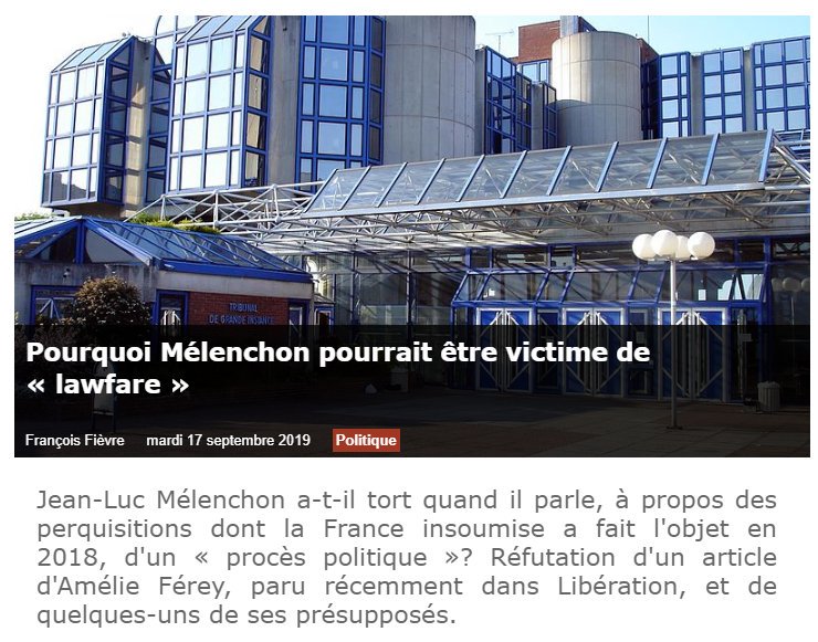 InsoumisEurope's tweet photo. Y a-t-il un problème de justice guidée par le gouvernement qui vise les personnalités du camp social et écologiste?  #lawfare? Un examen précis des faits et de leur chronologie dans le cas de @JLMelenchon montre tout du moins une justice déséquilibrée...

https://t.co/XwO0bdR7CC https://t.co/ui984K8pCL