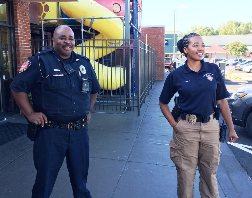 TheDurhamPolice's tweet photo. Come join us at the Chic Fil A Cops On Top event. We are at 3429 Hillsborough rd raising funds for the #specialolympics #chicfila #copsontop https://t.co/9wXL2w6njJ