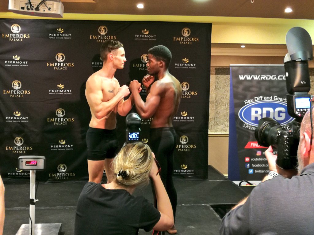 TimesBoxing's tweet image. GAUTENG CRUISERWEIGHT TITLE 
Keaton Gomes vs Lebogang Mashitoa

JUNIOR MIDDLEWEIGHT 
Aidan Quin vs Richard Nsamba

2/2