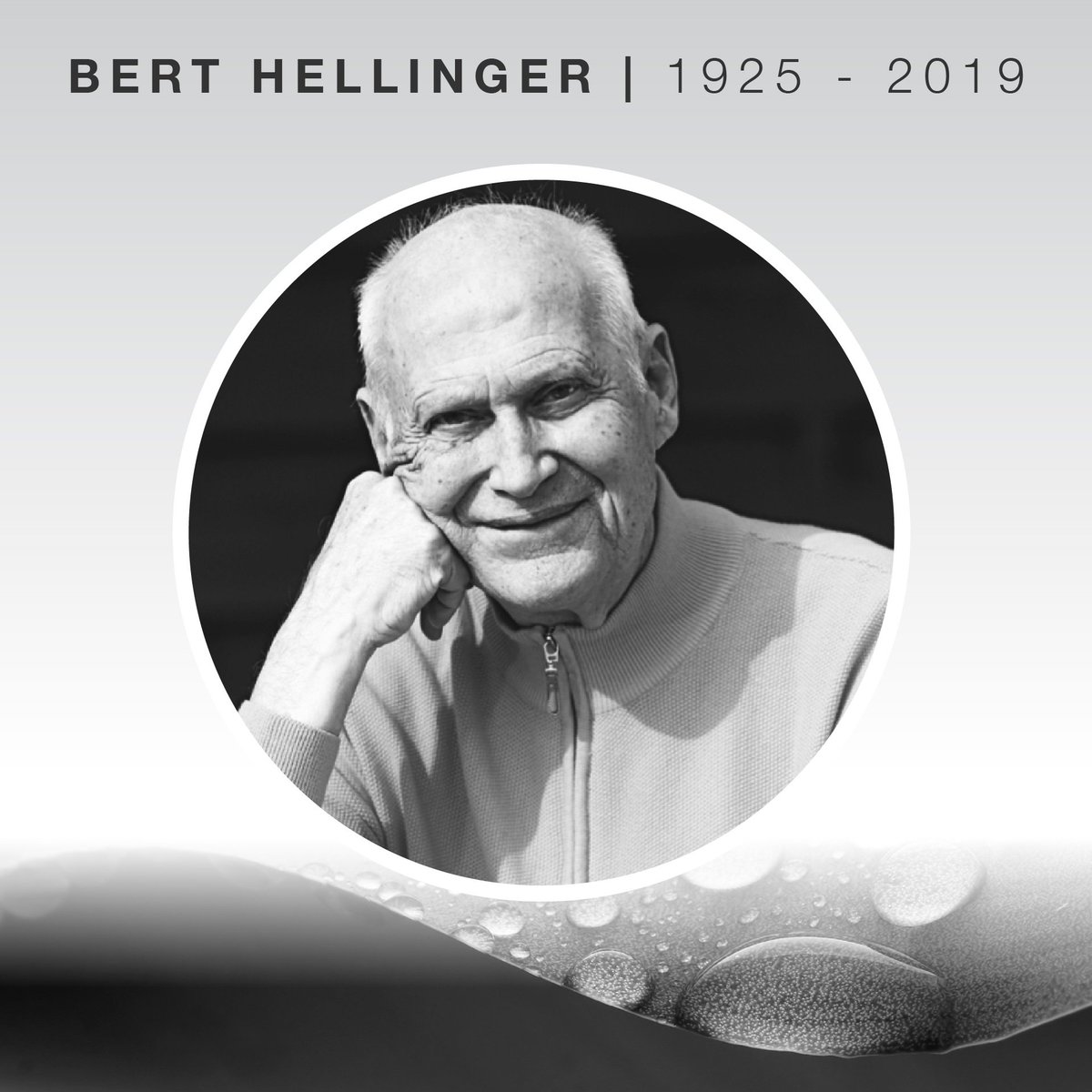 SystemicCoach's tweet photo. "The specific weight of the soul is equal to the sum of what has been dared." Bert Hellinger. #BertHellinger #SystemicConstellations #FamilySystems #FamilyConstellations RIP https://t.co/ggwpHEnkPE